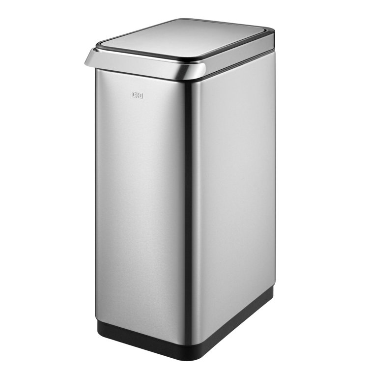 EKO Stainless Steel 13 Gallon Touch Top Trash Can & Reviews Wayfair